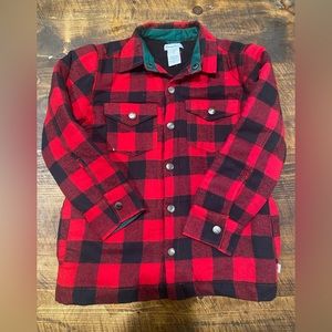 Kids lumberjack plaid. Great condition